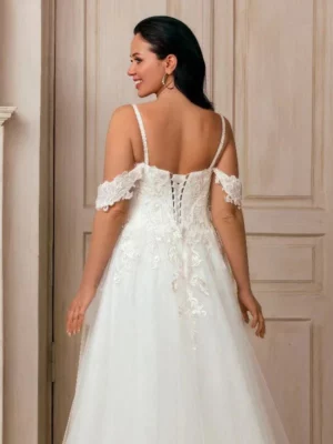 Suknia Ślubna Kontrafałdy 6 robe de mariee boheme chic dentelle bretelles fines 3 turbo 725980 5000x