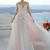 Suknia Ślubna Księżniczka Z Trenem 10 robe de mariee boheme chic vintage 1 turbo 802426 5000x