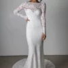 Suknia Ślubna Style 13 robe de mariee boheme chic manches longues 480x