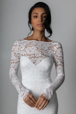 Suknia Ślubna Style 11 robe de mariee boheme chic manches longues dentelle 720x