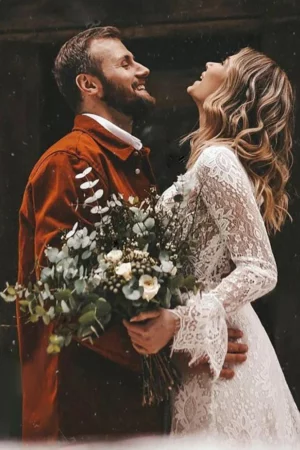Suknia Ślubna Boho Miłość z Przestrzenią