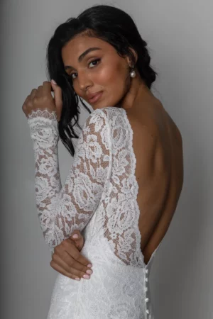 Suknia Ślubna Style 12 robe mariee boheme chic manches longues romantique 720x