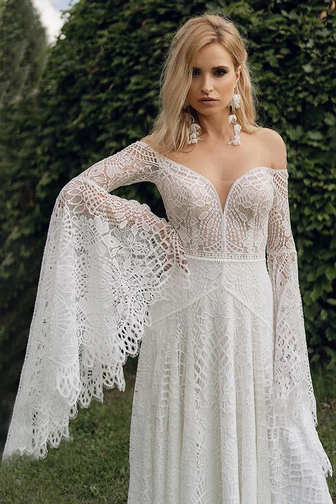 Agnieszka Szulim Suknia Ślubna 3 Suknia Ślubna Boho Bliskość Ziemi
