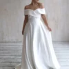Suknia Ślubna Dekolt V Koronka 8 robe de mariage pour femme ronde 1 turbo 303119 5000x