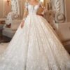 Suknia Ślubna Bez Pleców Koronkowa 8 robe de mariage princesse luxe 1 turbo e5c91085 7e8e 46ea b125 3f5b28a476e3 194062 5000x