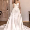 Suknia Ślubna Szara 7 robe de mariage satin sirene 689758 5000x