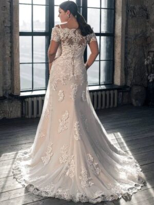 Suknia Ślubna Krótki Przód 6 robe de mariee femme ronde dentelle 4 turbo 927917 5000x