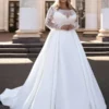 Suknia Ślubna Delikatna Koronka 9 robe de mariee femme ronde grande taille 1 turbo 385056 5000x