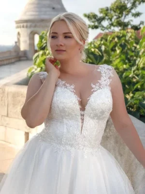 Suknia Ślubna Koronkowa Z Trenem 6 robe de mariee grande taille marseille 4 turbo 207593 5000x