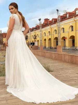 Suknia Ślubna Cosmobella 6 robe de mariee pas cher pour femme ronde 4 turbo 626141 5000x