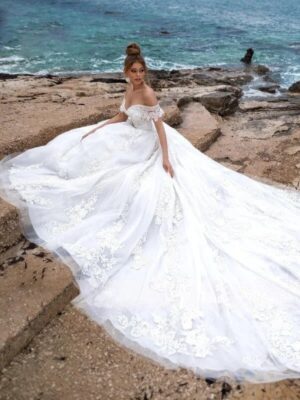 Księżniczka Suknia Ślubna 7 robe de mariee plage chic 3 turbo 446303 5000x