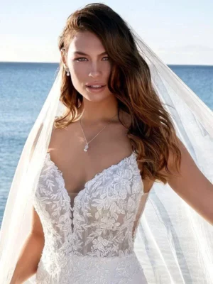 Suknia Ślubna Nowoczesna 9 robe de mariee sirene satin chic 2 turbo 714312 5000x