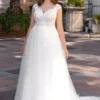Suknia Ślubna Dla Niskiej Z Dużym Biustem 5 robe mariage pour femme ronde 1 turbo 254669 5000x