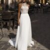Suknia Ślubna Na Ramiączkach Boho 8 Suknia ślubna Boho Mglisty Ślad
