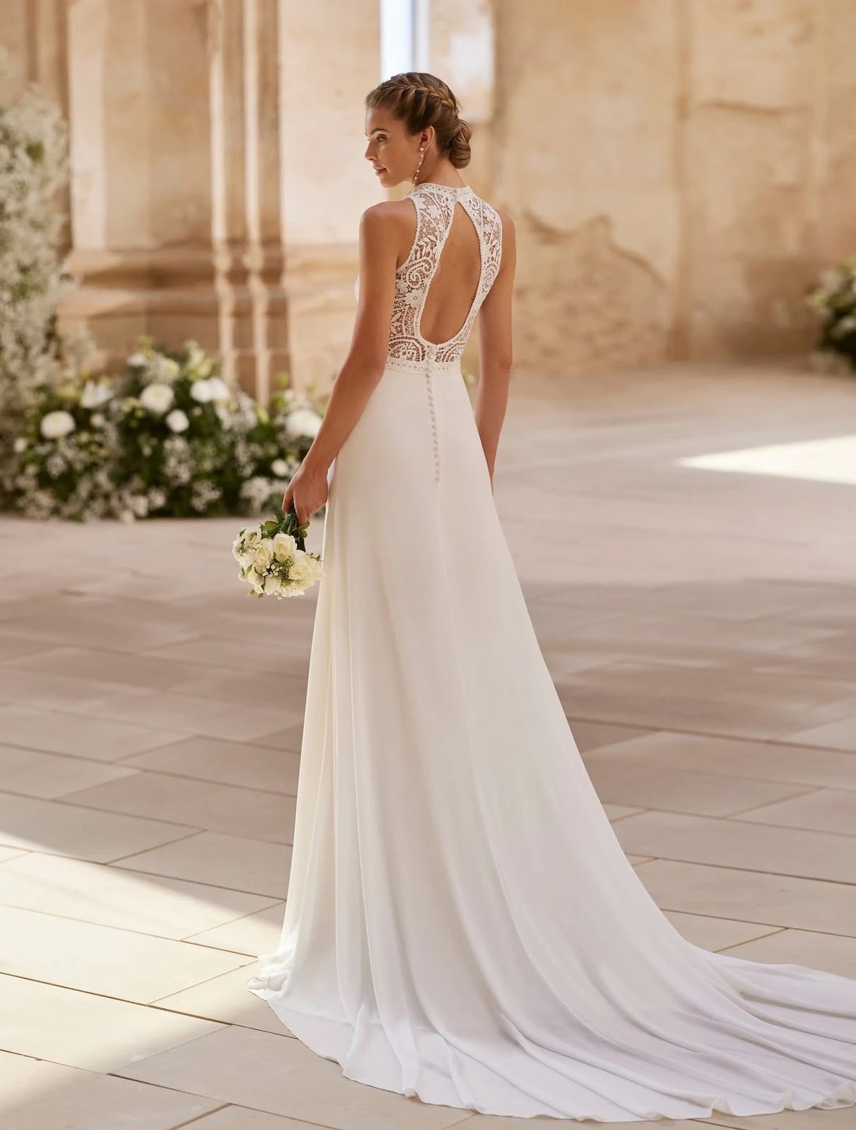 Kolor Off White Suknia Ślubna 2 Suknia ślubna Boho Cisza Niebios