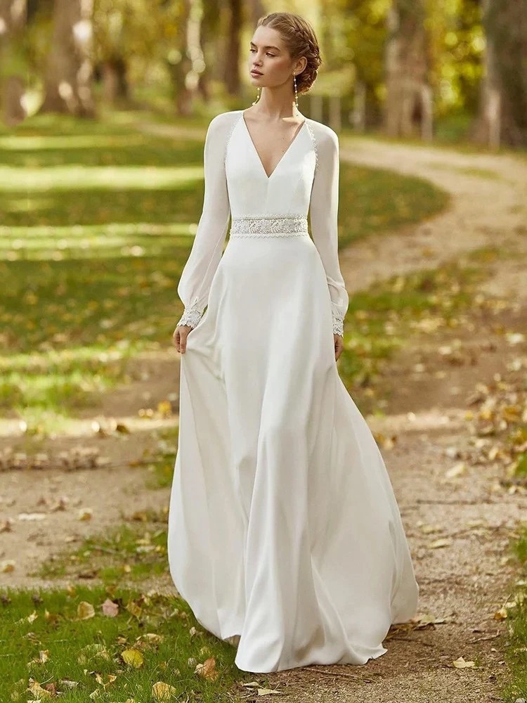 Suknia Ślubna 155 Cm 1 Suknia ślubna Boho Dotyk Światła