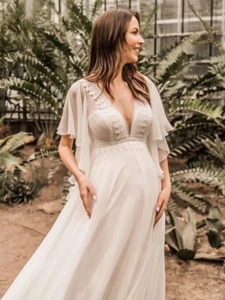 Suknia Ślubna Plus Size Boho 5 Suknia ślubna Boho Złota Róża