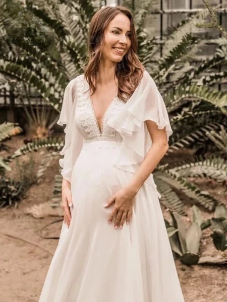 Suknia Ślubna Plus Size Boho 3 Suknia ślubna Boho Złota Róża