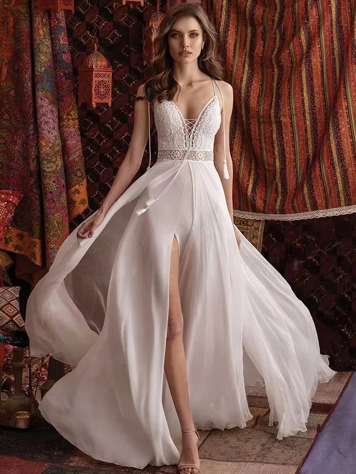 Suknia Ślubna Rybka Boho 2 Suknia ślubna Boho Sennie Wśród Gwiazd