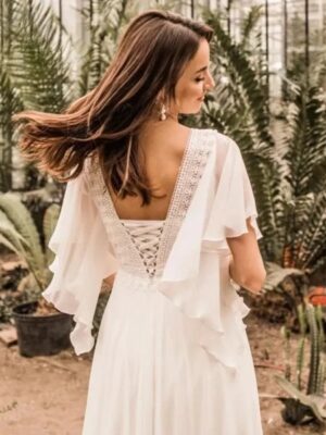Suknia Ślubna Plus Size Boho 11 Suknia ślubna Boho Złota Róża