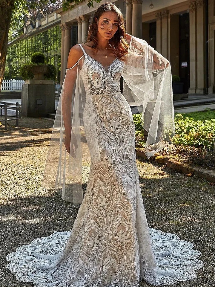 Suknia Ślubna Boho Allegro 1 Suknia ślubna Boho Kwiat Nadziei