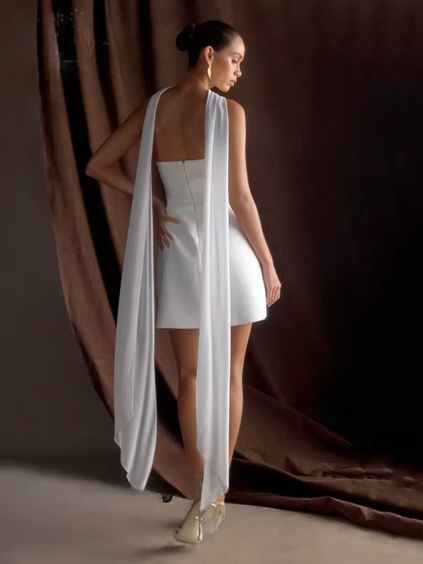 Suknia Ślubna Boho Krótka 2 Suknia Ślubna Boho Krótka - Image 2